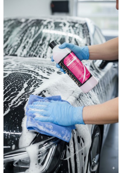 Araç Bakım Seti: Cilalı Oto Şampuanı 1000ML ve Ultra Hızlı Cila 500ML fırsatları