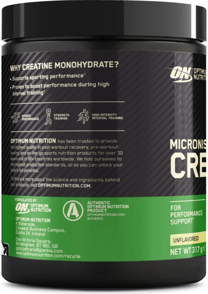 Creatine (Kreatin) Aromasız 317 g 93 Servis - Gold Shaker 2'li Set indirimleri