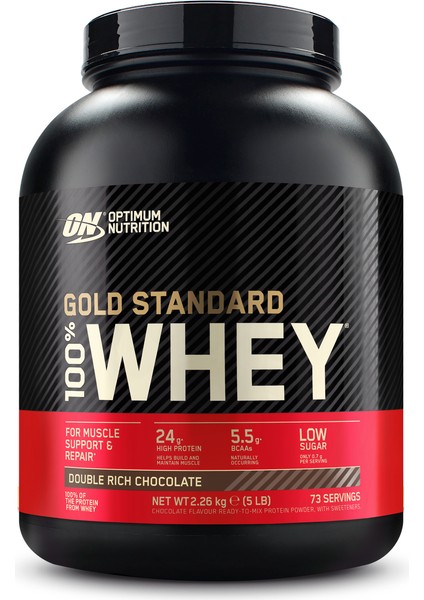 Whey Gold Standard Double Çikolata Aromalı 2.26KG 73 Servis Yüksek Protein Tozu Kas Gelişimi - Optimum Shaker - Whey Gold Standard Çikolata Aromalı Şase 31G 1 Servis modelleri