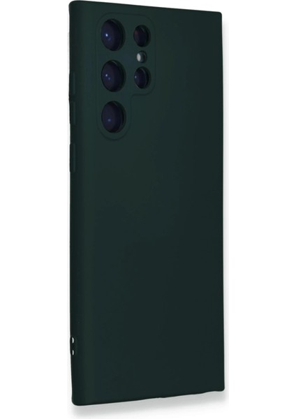 Bfs Samsung Galaxy S23 Ultra Kılıf Nano Içi Kadife Silikon - Koyu Yeşil fiyatları