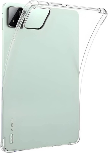 Bfs Xiaomi Pad 7 Pro Kılıf Anti Şeffaf Tablet Silikon - Şeffaf