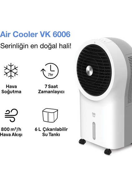 Air Cooler Vk 6006 Hava Soğutucu fiyatları