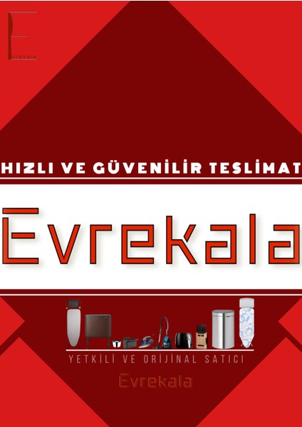 Paslanmaz Çelik Su Isıtıcı, Güçlü ve Dayanıklı, Evrekala Güvencesiyle