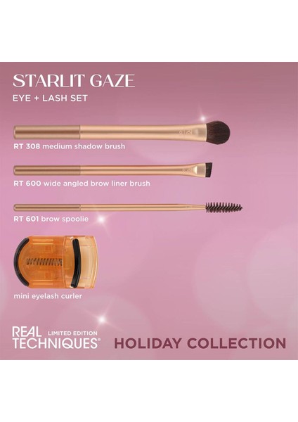 Şık Göz ve Kirpik Makyaj Fırça Seti, Limited Edition, Profesyonel ve Zarif Tasarım modelleri