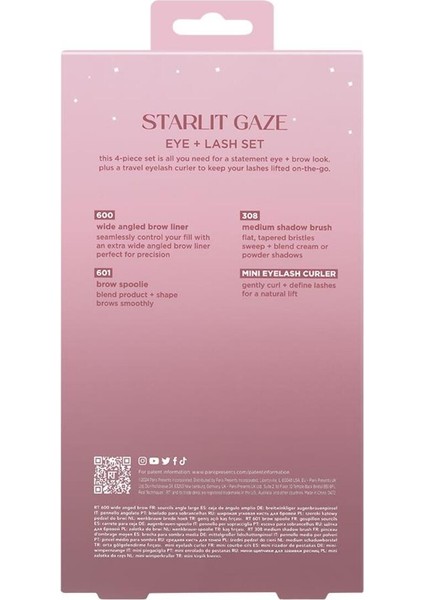 Şık Göz ve Kirpik Makyaj Fırça Seti, Limited Edition, Profesyonel ve Zarif Tasarım