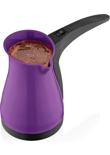 Elektrikli Türk Kahve Makinesi 1000W, 400ML, Plastik Cezve, AC220V, Şık ve Pratik