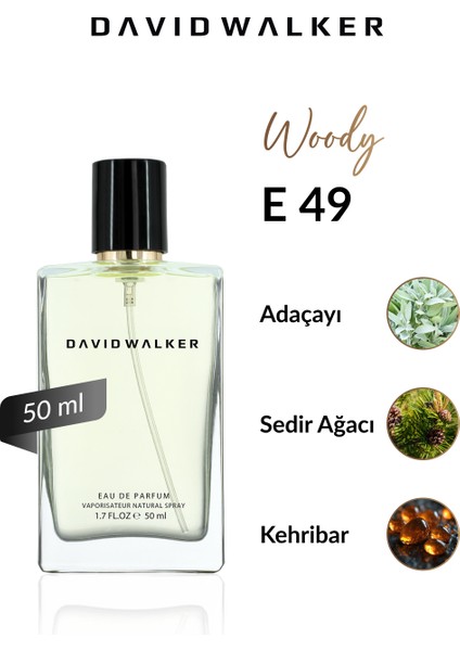 E49 Centrue 50 ml Erkek Parfüm | Woody