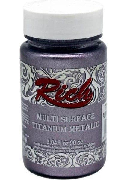 Rich Multi Surface Titanium 2576 Pudra Mor Metalik 90 cc