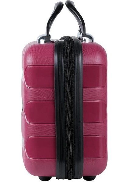 Mor Silikon Makyaj Çantası, El ve Seyahat Valizi, Hafif ve Şık Tasarım modelleri