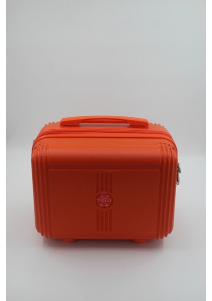 Turuncu Seyahat Makyaj Çantası, Şık ve Pratik Tasarım, Hafif ve Dayanıklı Yapısıyla Kullanışlı