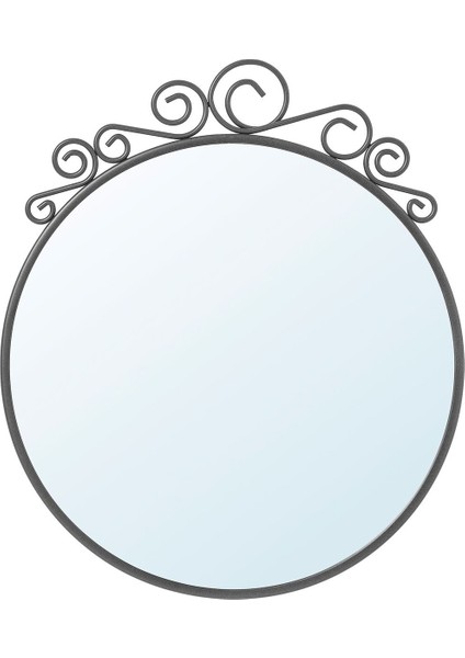 Yuvarlak Ayna, Yuvarlak, 50X60 cm