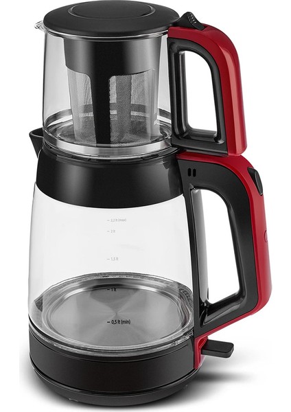 Cam Gövdeli, Susuz Çalışma Emniyetli, Yüksek Hacimli Elektrikli Kettle ve Çay Makinesi modelleri