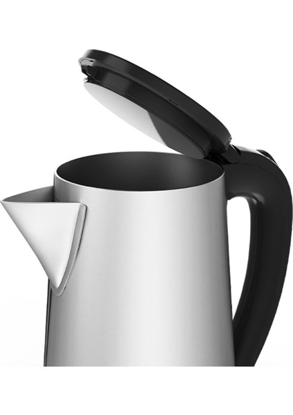Gri Çelik Kettle, Şık ve Dayanıklı Elektrikli Su Isıtıcı modelleri