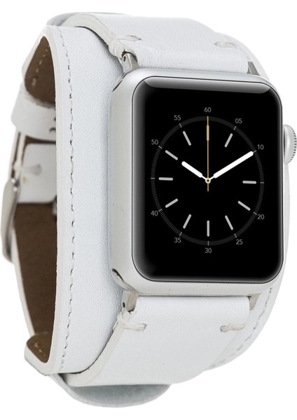 Apple Watch Uyumlu Deri Kordon 38-40-41MM Cuff Pulsar F3