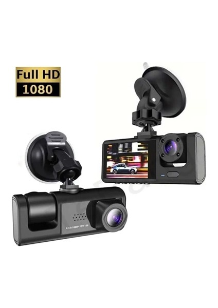 G-Sensör ve Hareket Algılama Destekli 1080P Araç Içi Güvenlik Kamerası indirimleri