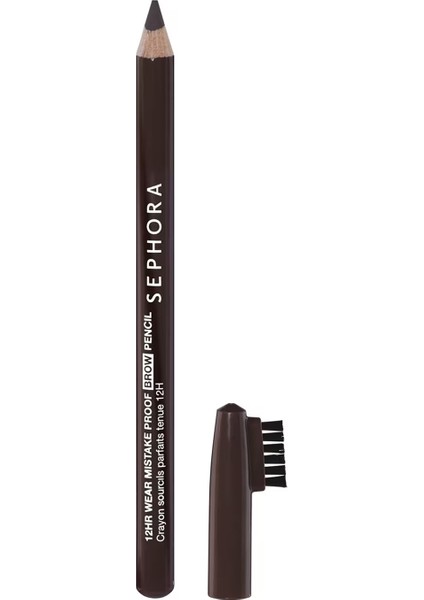 12 Hr Wear Mistake Proof Brow Pencil - 12 Saat Kalıcı Kaş Kalemi 06 Soft Charcoal (1,14 G)