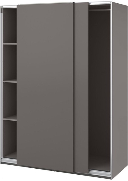 Pax Gardırop, Koyu Gri, 150X66X201 cm