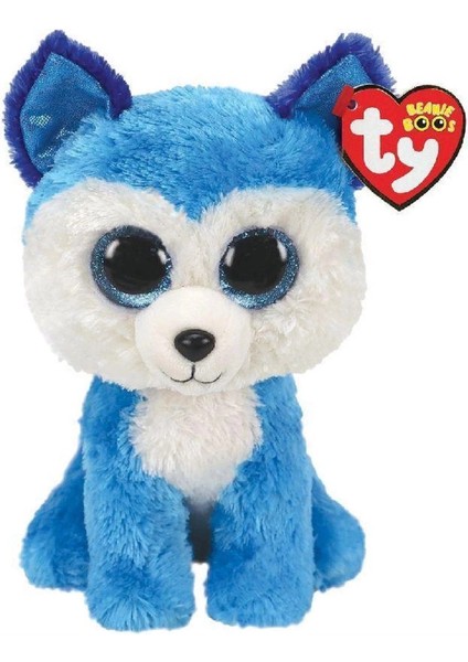 Ty Beanie Babies Mavi Husky Peluş Köpek Prince 15 cm