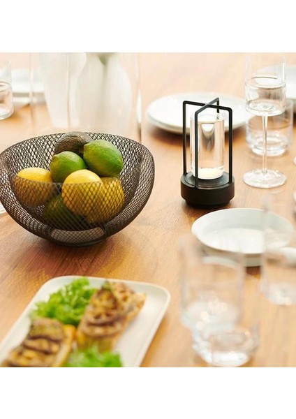 Noas YL86 1244 Halki Siyah Şarjlı Masa Lambası 3 Renk modelleri