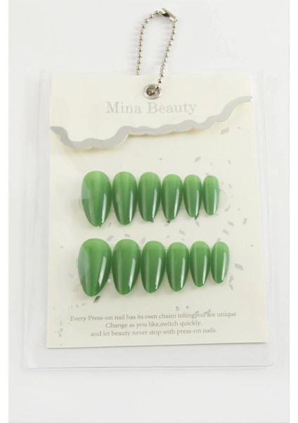 Mina Beauty Kedi Gözü Takma Tırnak