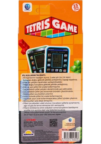 Tetris Game Tetris Oyun Konsolu 158A fiyatları
