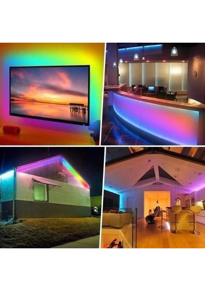 5 Metre Cata Ct 4545 3 Çipli Iç Mekan Şerit LED Rgb fiyatları