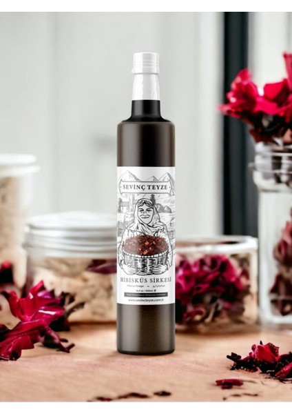 Sevinç Teyze Doğal Fermantasyon Hibisküs Sirkesi 500ML (Natural Fermentation Hibiscus Vinegar) fiyatları