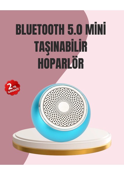 Mini Bluetooth Speaker | Uzun Pil Ömrü, Şık ve Hafif Tasarım