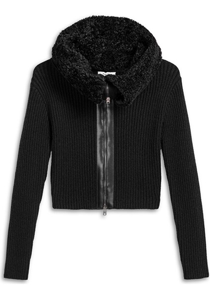 Suni Kürk Yakalı Triko TW6250050301001 indirimleri