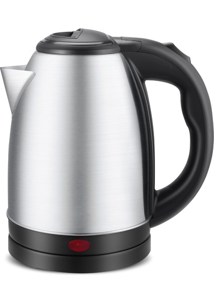 Bordo 1.8 Litre Elektrikli Çelik Su Isıtıcı, Gizli Rezistanslı Kettle