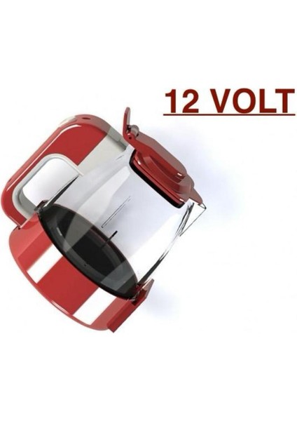 12V Araç ve Karavan Için Kettle, Gizli Rezistans, Pratik ve Şık Tasarım