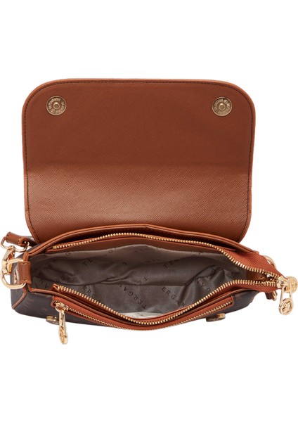 Kahve Print Kadın Omuz Çantası - S1WPR0000800-T4J fırsatları