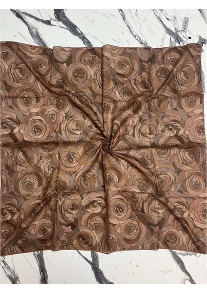 Siyane Naturel Desenli Eşarp Desen 1 - 9