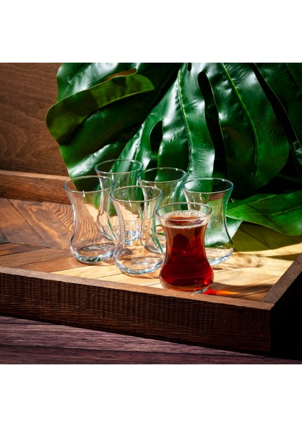 Feyzade Demet 6'lı Çay Bardağı - 135 ml