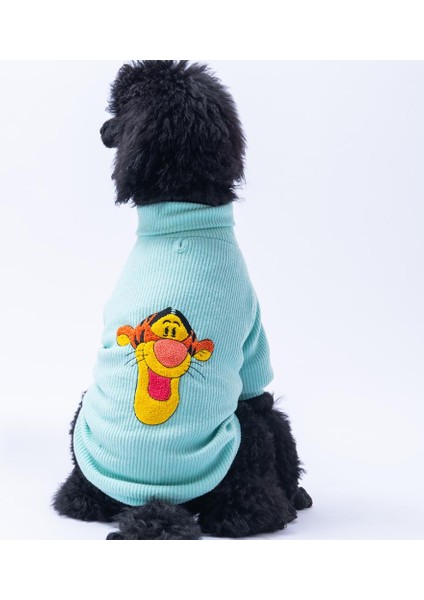 Mint Pooh's Ashdown Tigger Köpek Sweati Köpek Kıyafeti Orta-Büyük Irklar Için