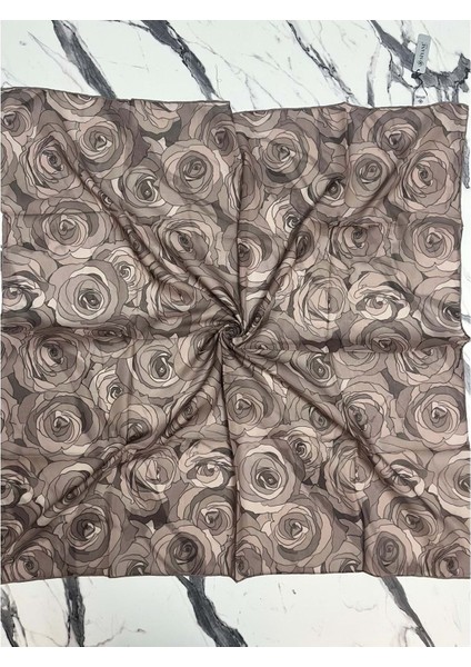 Siyane Naturel Desenli Eşarp Desen 1 - 15