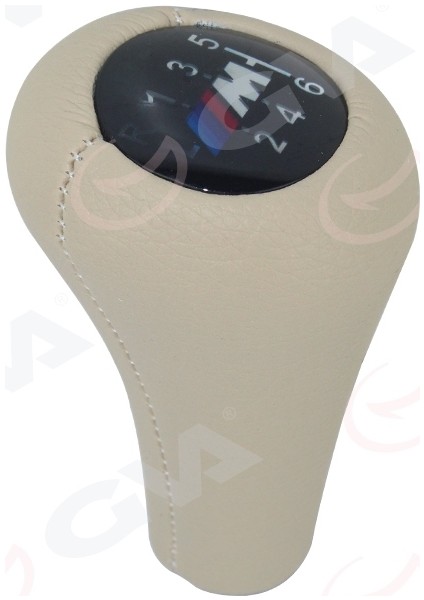Vites Topuzu Bmw M Power 6 Vites Işıklı E30 E34 E36 E39 E46 E60 E90 E92 Bej Deri