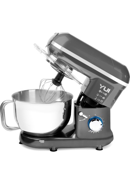 Çok Fonksiyonlu 3'ü Bir Arada Stand Mikser, Kıyma ve Blender Seti Gri fırsatları