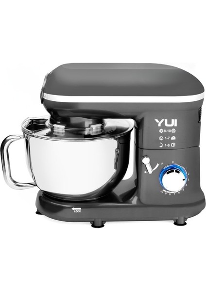 Çok Fonksiyonlu 3'ü Bir Arada Stand Mikser, Kıyma ve Blender Seti Gri indirimleri