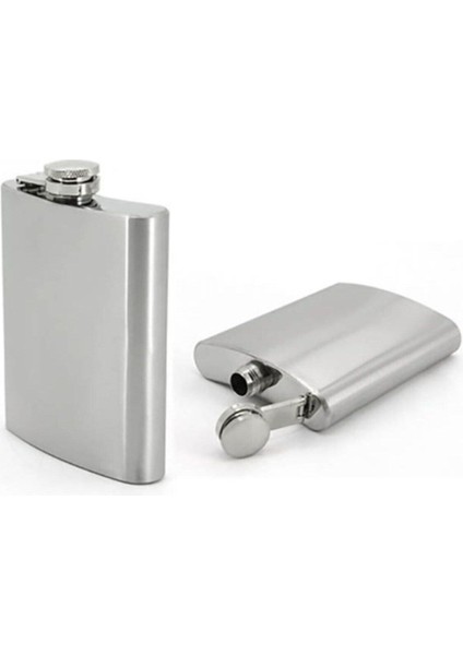Isime Kişiye Özel Smokin Damat Temalı 9 Oz Çelik Cep Matarası Paslanmaz Çelik Cep Matarası 266 ml Hediye