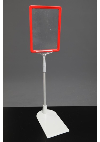 Ayaklı A4 Etiketlik Kırmızı