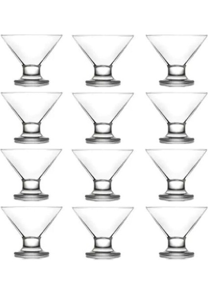 CRE367 Cam Ayaklı Dondurmalık 165CC (12 Adet) Tatlı Servisi fiyatları