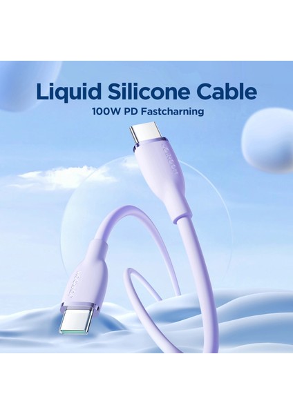 SA29-CC5 100W Type C-Type C 1.2m-Purple