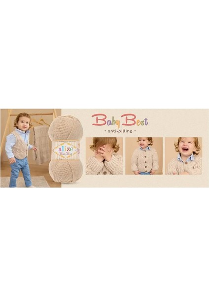Baby Best Anti-Pilling Bebe Örgü Ipi 408 Havuç indirimleri