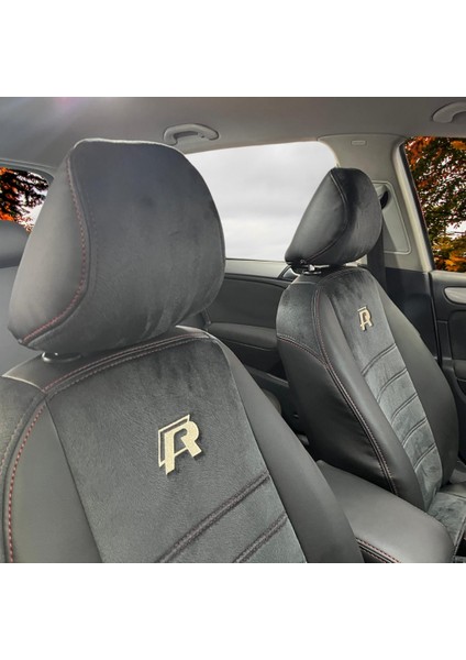 K-Design Volkswagen Golf 6 Araca Özel Oto Koltuk Kılıfı - Taytüyü ve Deri fırsatları
