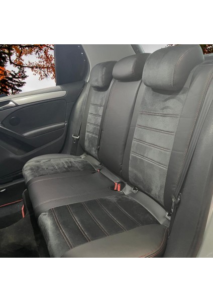 K-Design Volkswagen Golf 6 Araca Özel Oto Koltuk Kılıfı - Taytüyü ve Deri indirimleri