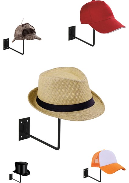 5 Adet Duvara Monte Şapka Standı fiyatları