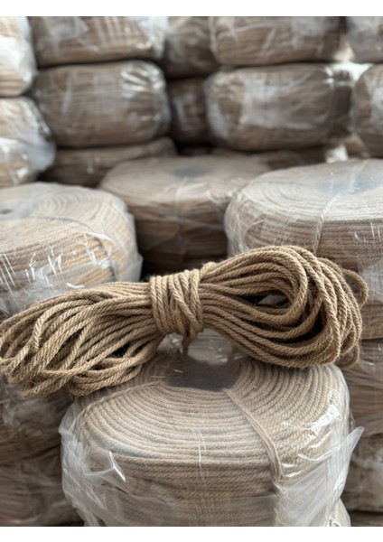 Jüt Halat 3mm 50 Metre Jüt , Jüt Halat , Jüt Kendir , Jüt Ip, Doğal Ip fırsatları