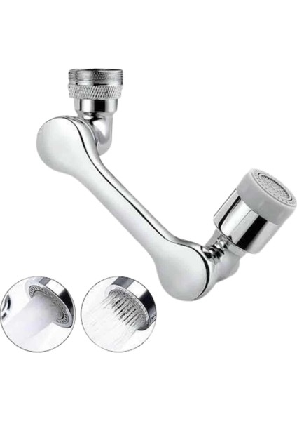 Mutfak Musluk Başlığı 1080 Derece Dönebilir Oynar Başlıklı Musluk Aparatı modelleri