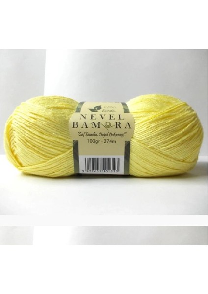 Bamora // Kök Boyalı %100 Bambu Örgü Ipi